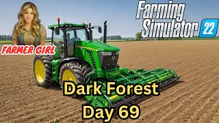 Planting Corn And Cutting Down Trees! - Dark Forest - Timelaps#69