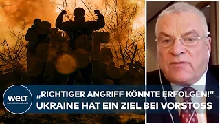 PUTINS KRIEG: Armee der Ukraine hat ein bestimmtes Ziel beim Vorstoß gegen Russland