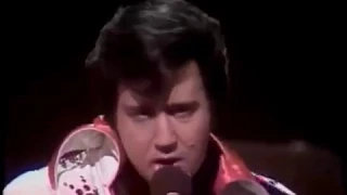 Andy Kaufman as Elvis Presley on Johnny Cash's 1979 Xmas Special