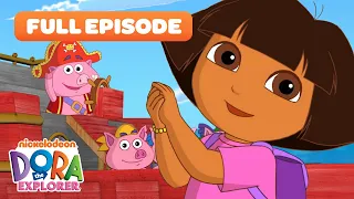 FULL EPISODE: Dora Sails the Sea with Pirate Pigs! 🏴‍☠️🐷 'Benny the Castaway' | Dora the Explorer