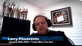 January 25th, Trade What You See with Larry Pesavento - 2022