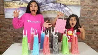 Don’t Choose the Wrong Gift Bag Slime Challenge!!