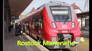 Ansagen Rostock S Bahn