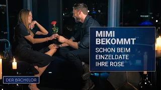 Mimi bekommt schon beim Einzeldate ihre Rose | Der Bachelor - Folge 02