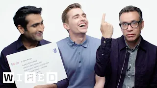Dave Franco, Kumail Nanjiani and Fred Armisen Answer the Web's Most Searched Questions | WIRED