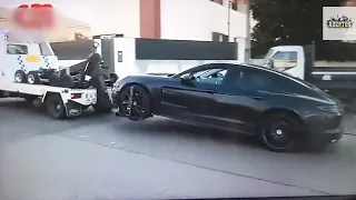 Momento inesperado da apreensão do Porsche de Madureira