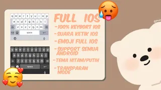 Cara mengubah tampilan keyboard android menjadi iphone || Terbaru 2023#fyp