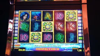 LORD OF THE OCEAN SLOT MACHINE - THREE LINE 1.50 CENT EURO - INCREDIBLE JACKPOT!!! :) :) :)