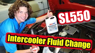 2013 SL550 AMSOIL Intercooler Fluid Change