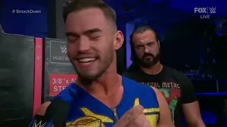 Drew McIntyre challenges Theory - WWE SmackDown 9/30/2022