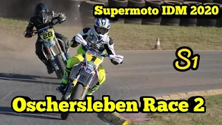 SUPERMOTO IDM 2020 Oschersleben S1 RACE 2