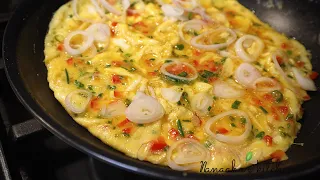 Quick and Easy way to make Tasty and  Fluffy Omelette