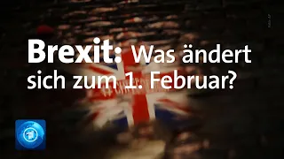 Brexit: Großbritannien verlässt die Europäische Union.