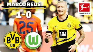 Reus Scores Decisive Team Goal for BVB | Dortmund vs. Wolfsburg | 1-0