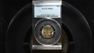 1943 S Jefferson Nickel