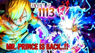 AMAZING REVIEW OP 1113 - MENYALA BANG SANJI 🔥🔥 SANG KOKI KITA LAGI2 SEDANG MEMASAK!! DOSA VEGAPUNK!!