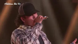 Season 20 American Idol Caleb Kennedy & Jason Aldean "Fly Over States"