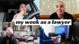 WORK WEEK IN MY LIFE VLOG: arbitration, cleaning, etc.