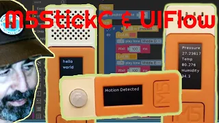 M5StickC ESP32 Development Kit and UIFlow Example Programs