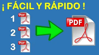 Cómo Unir PDFs SIN PROGRAMAS: FÁCIL Y RÁPIDO 📄 ✅