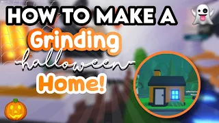 👻How to Build a Halloween Grinding Home! Adopt Me| Its Cxco Twins