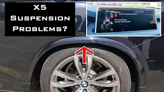Air Suspension Problems On Your F15 BMW X5?  Must Watch!