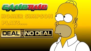 GameTime | Homer Simpson Plays Deal or No Deal