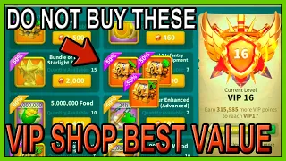 WHAT IS WORTH IN THE VIP SHOP? THERE'S A TRAP! - Rise of Kingdoms