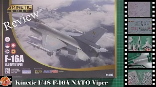 Kinetic 1/48 F-16A NATO Viper Review