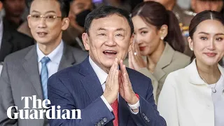 Exiled former prime minister Thaksin Shinawatra returns to Thailand
