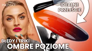 Poziome ombre gąbeczką – jak zrobić? Triki i błędy! 3 sposoby na idealne ombre | Indigo Nails