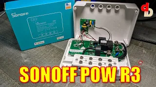 Live Teardown Unboxing 25 amp Sonoff POWR3 with Guest Tediore