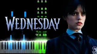 Wednesday - Non, Je ne regrette rien Piano Tutorial