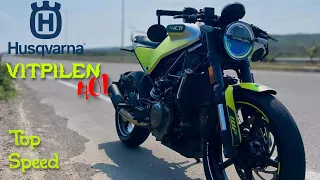 Husqvarna Vitpilen 401 Top Speed mas rapida que una Duke??