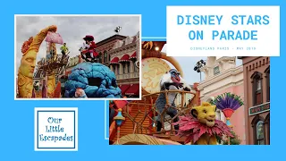 Disney Stars on Parade - Full Disneyland Paris Parade - Main Street USA View