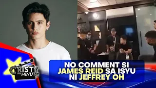 James Reid, ayaw magsalita