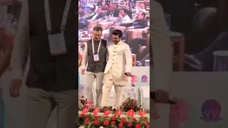 Ram Charan Dance On Naatu Naatu Song With Foreign Delegates At G20 Summit #naatunaatu