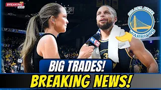 🏀 CONFIRMED NOW! 3 TRADES FOR THE WARRIORS! LATEST NEWS FROM GOLDEN STATE WARRIORS !