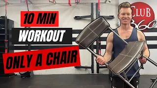 you only need a CHAIR for this 10 MINUTES WORKOUT !