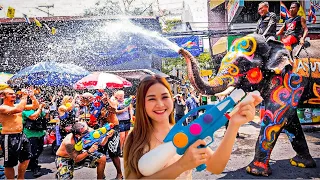 The World's LARGEST Water Fight! - Songkran Festival 2023 Thailand