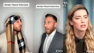 Amber Heard's NBS interview reenactment COMPILATION