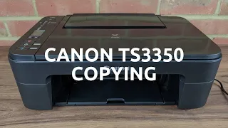 Canon TS3350 Copying