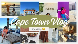 TRAVEL VLOG: CAPE TOWN🌊| V&A |Camps Bay | TANG |Paragliding | boat Cruise | Bo-Kaap| Table Mountain
