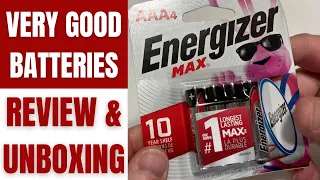 Energizer MAX AAA Batteries 4 Pack