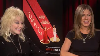 Jennifer Aniston Is 'Dying on the Inside' After Befriending Dolly Parton (Exclusive)