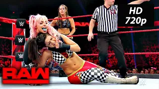 Bayley & Sasha Banks vs Riott Squad vs Tamina & Nia Jax WWE Raw Feb. 11, 2019 Full Match HD