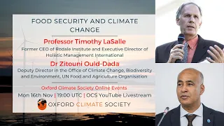 Food Security and Climate Change