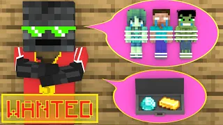 Monster School : Baby Herobrine And Baby Zombie Girl Go Home - Minecraft Animation