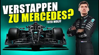 Max Verstappen zu Mercedes? Toto Wolff hält es für möglich!