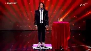 El particular humor de Joyan sacó risas en la gala - Talento Chileno 2015